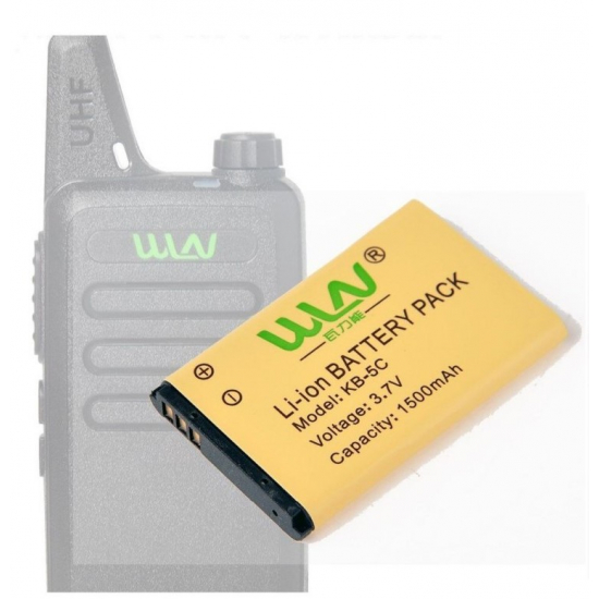 Аккумулятор для рации WLN KD-C1 KB-5C